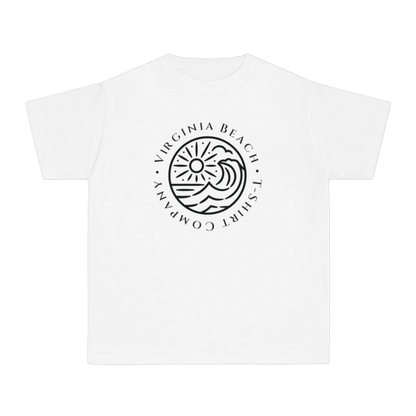 Youth Virginia Beach T-Shirt Company Logo Tee in ##color-pattern##