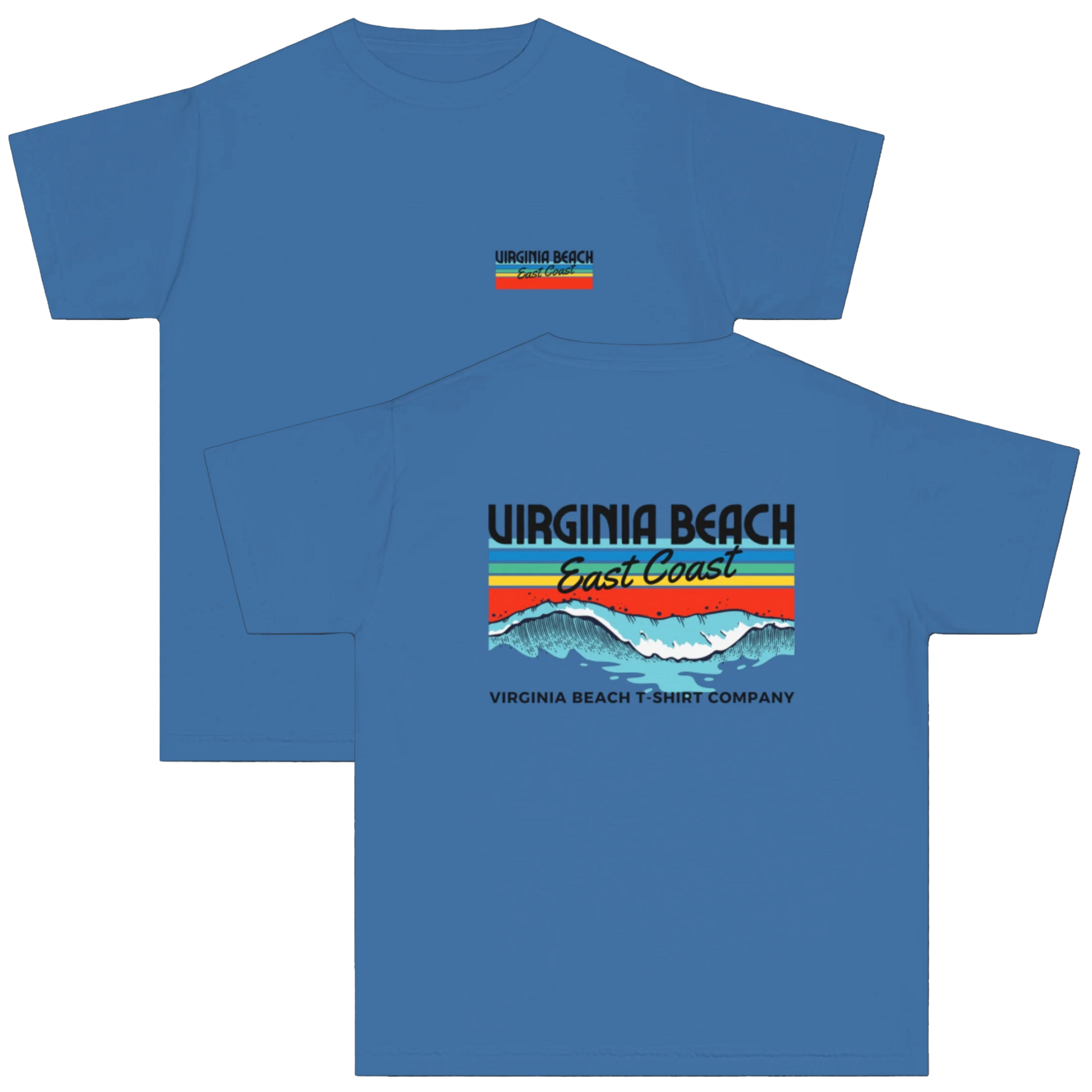 Youth Virginia Beach East Coast T-Shirt in ##color-pattern##