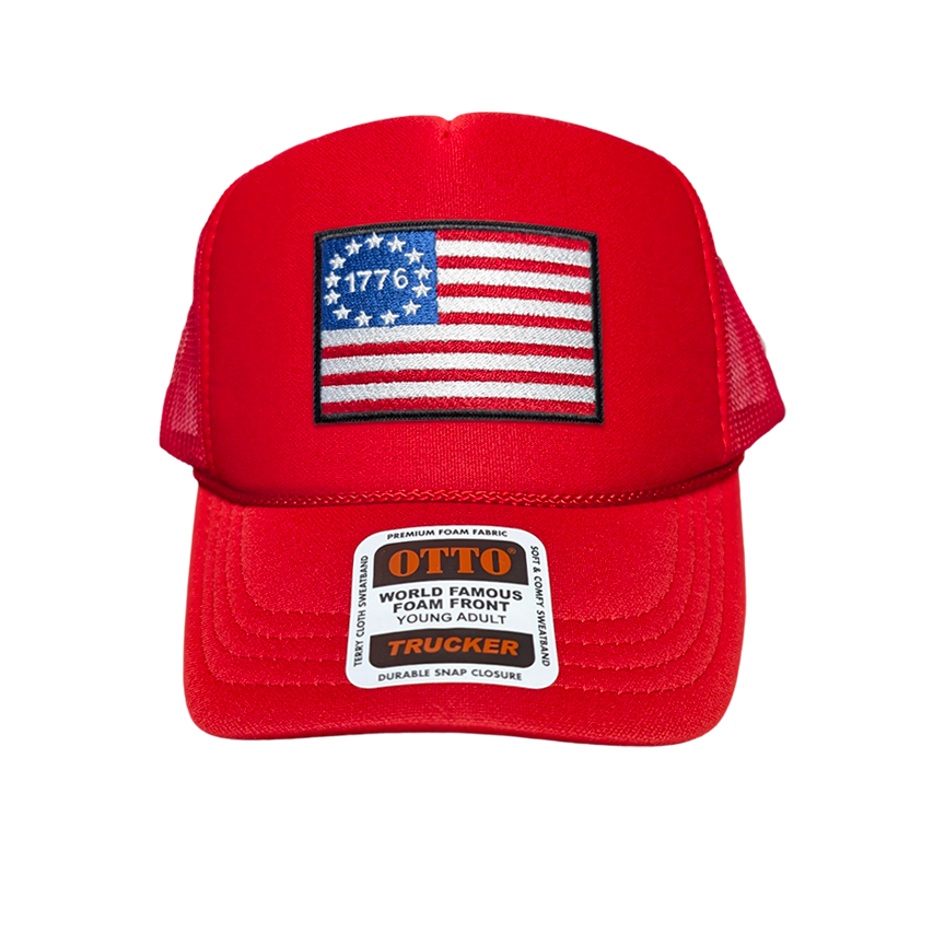 Youth Betsy Ross 1776 Foam Trucker Hat
