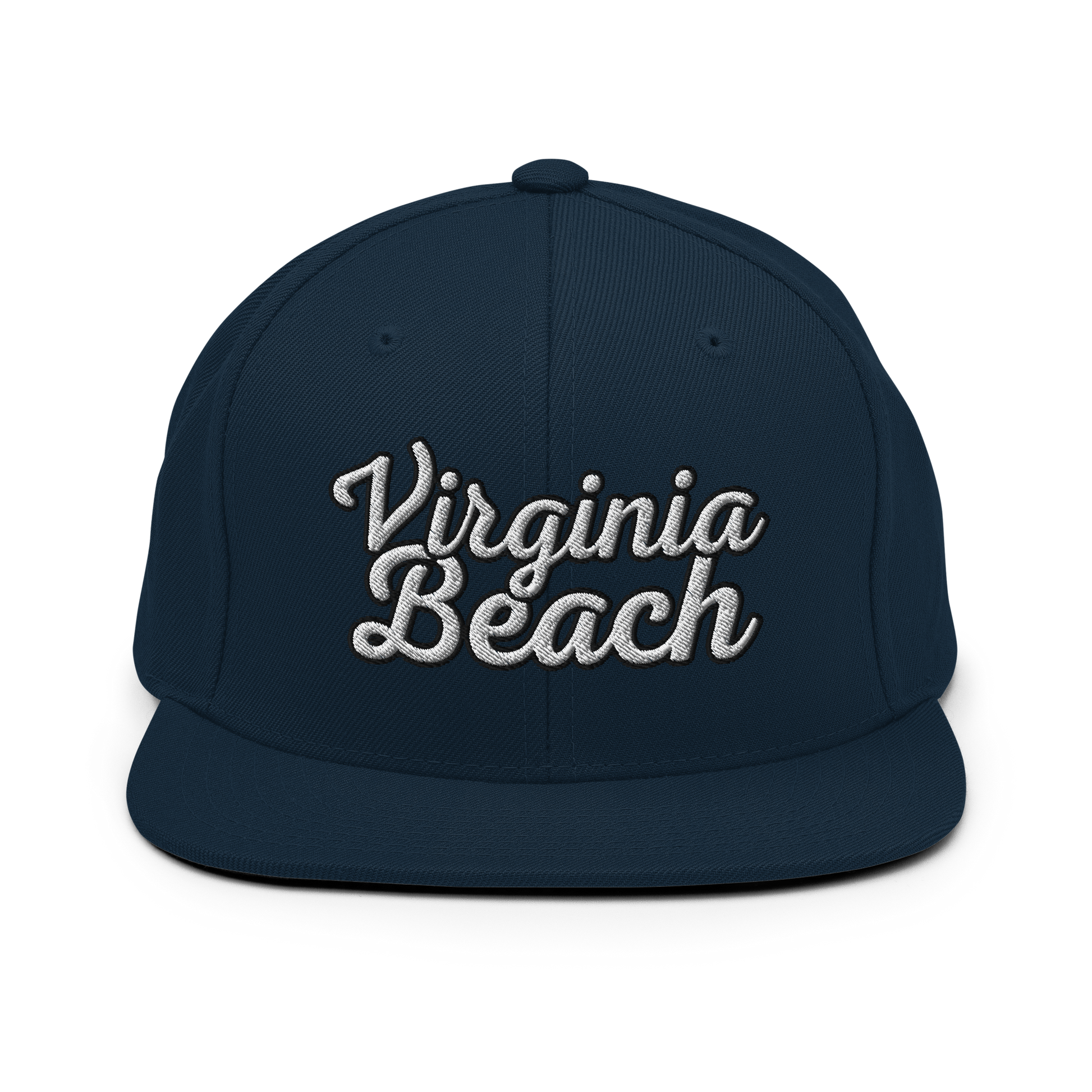 VBTeeCo - Virginia Beach Embroidered Snapback Hat - Virginia Beach Hat