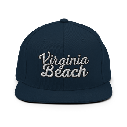 VBTeeCo - Virginia Beach Embroidered Snapback Hat - Virginia Beach Hat