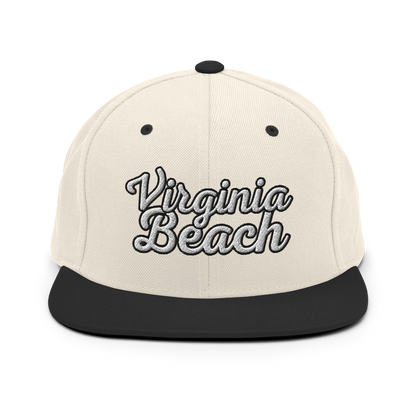 VBTeeCo - Virginia Beach Embroidered Snapback Hat - Virginia Beach Hat