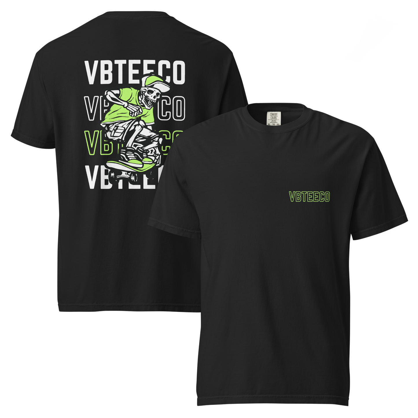 VBTeeCo - Bones Skateboarding Shirt- Virginia Beach Skate T-Shirt