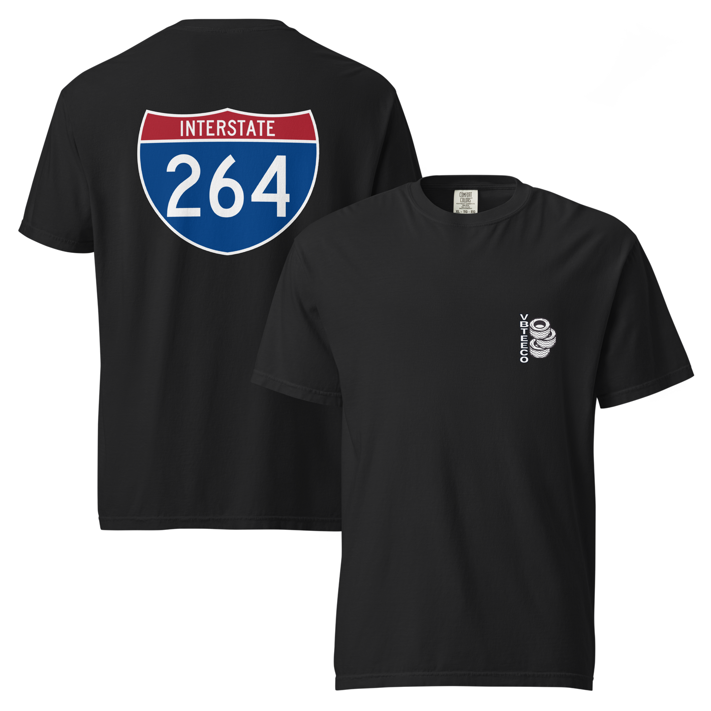 VBTeeCo - i264 T-Shirt - Fun Virginia Beach interstate 264 shirt