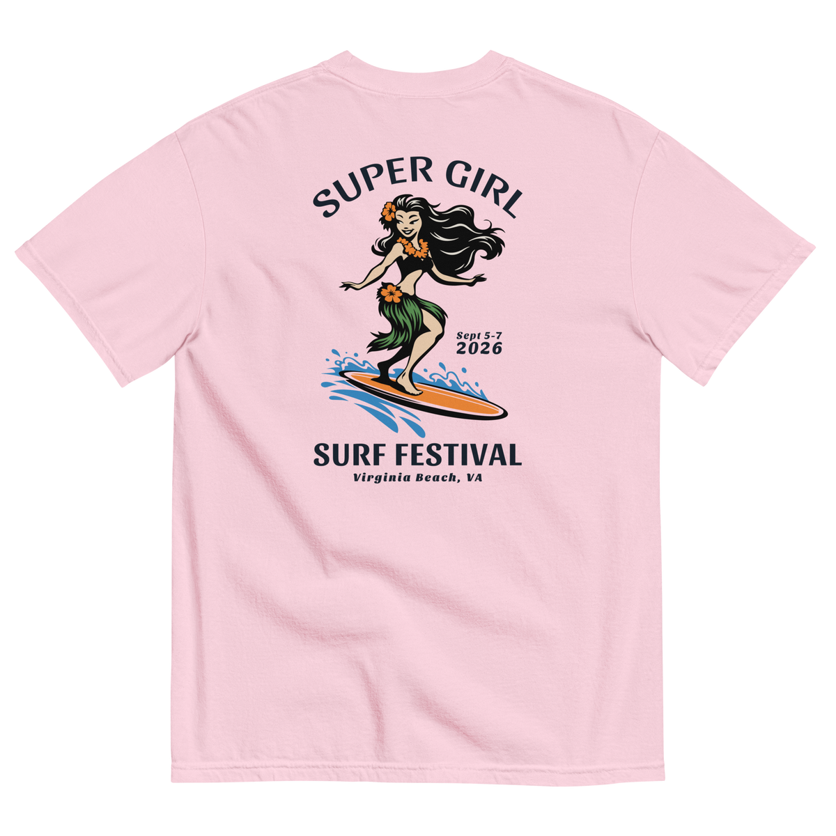 Super Girl Surf Festival T-Shirt