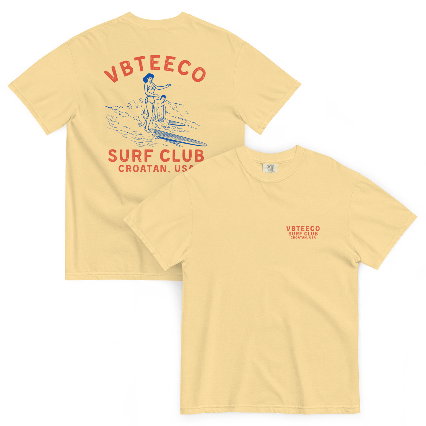 VBTeeCo | Beach Wear | Croatan Surf Club T-Shirt