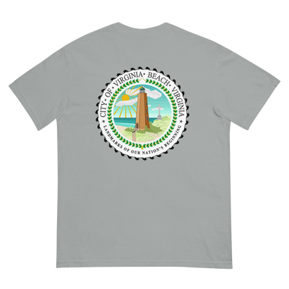 VBTeeCo - Virginia Beach Seal T-Shirt - Novelty Virginia Beach t-shirt