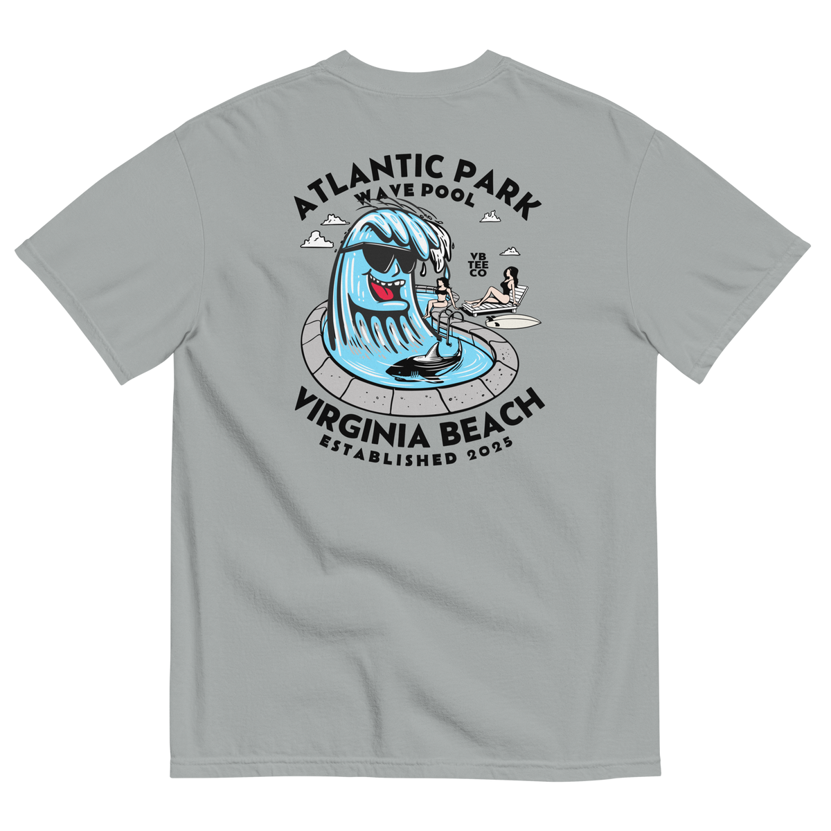 Atlantic Park Wave Pool Design T-Shirt