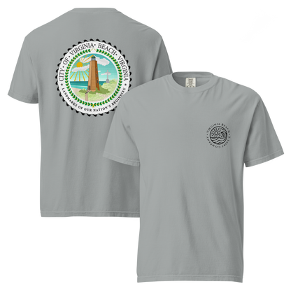 VBTeeCo - Virginia Beach Seal T-Shirt - Novelty Virginia Beach t-shirt