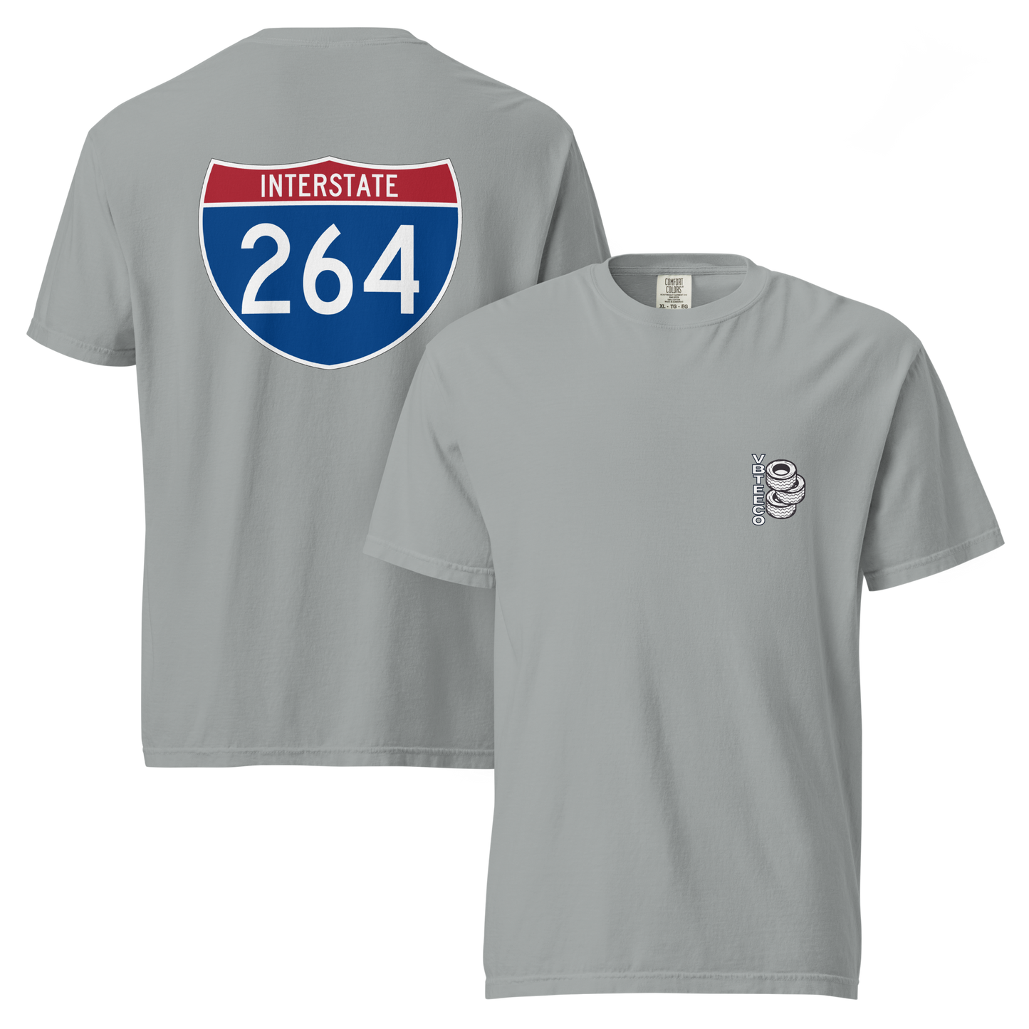 VBTeeCo - i264 T-Shirt - Fun Virginia Beach interstate 264 shirt