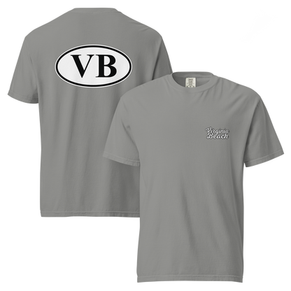 VBTeeCo - VB Euro Sticker T-Shirt - Iconic Virginia Beach Euro Sticker