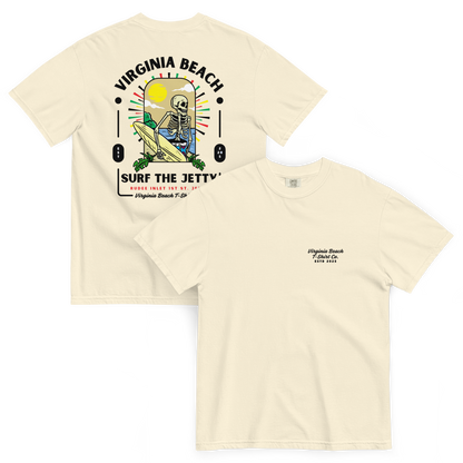 VBTeeCo  | Sure Wear | Virginia Beach Surf The Jetty T-Shirt