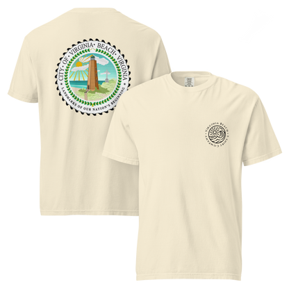 VBTeeCo - Virginia Beach Seal T-Shirt - Novelty Virginia Beach t-shirt