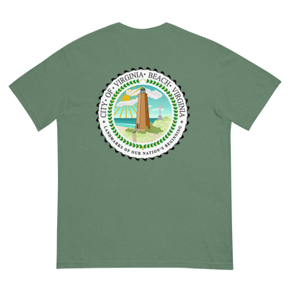 VBTeeCo - Virginia Beach Seal T-Shirt - Novelty Virginia Beach t-shirt