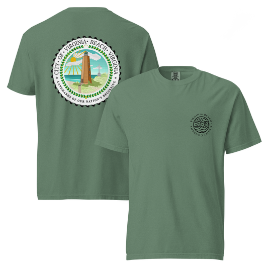 VBTeeCo - Virginia Beach Seal T-Shirt - Novelty Virginia Beach t-shirt