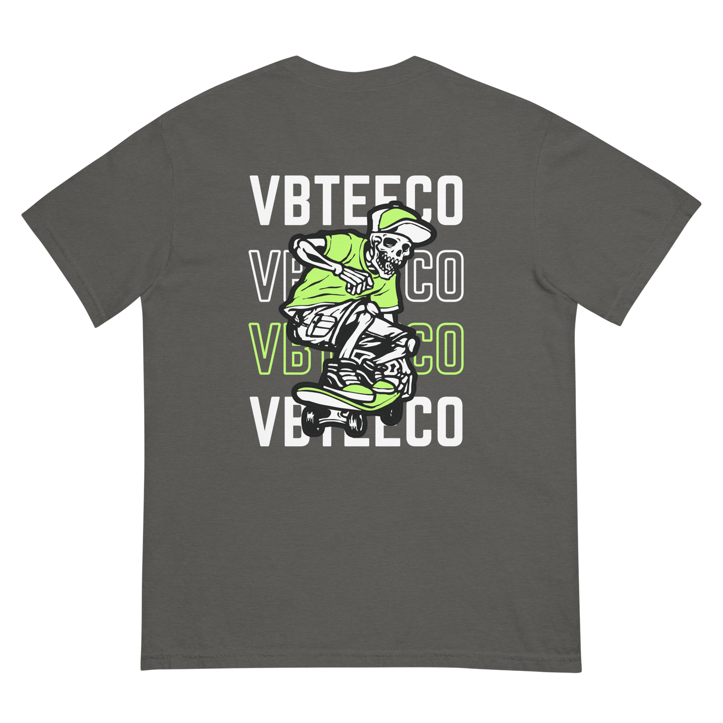 VBTeeCo - Bones Skateboarding Shirt- Virginia Beach Skate T-Shirt