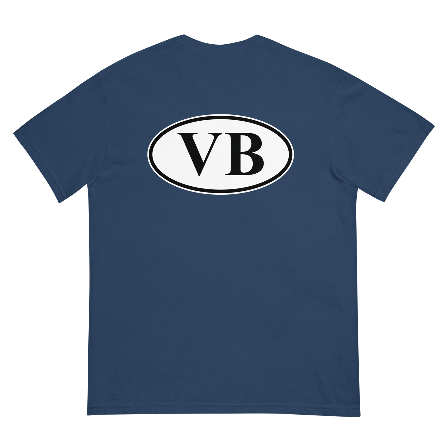 VBTeeCo - VB Euro Sticker T-Shirt - Iconic Virginia Beach Euro Sticker