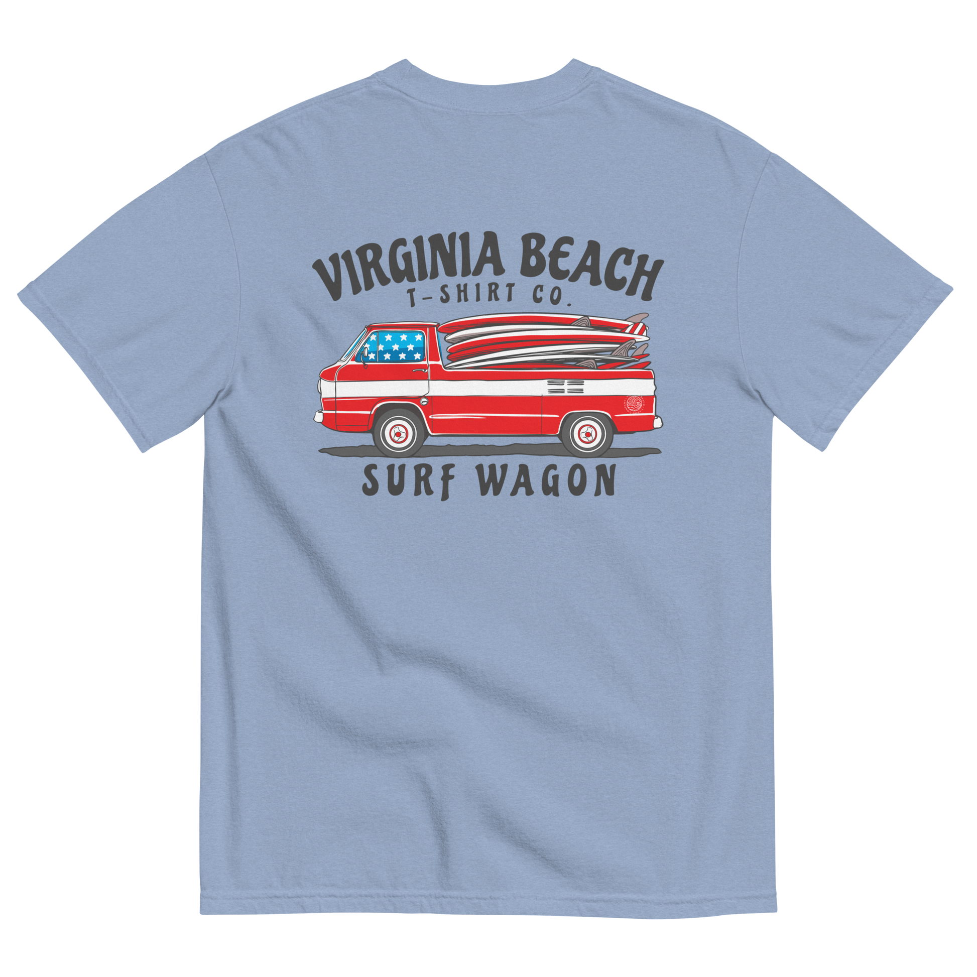 Surf Wagon T-Shirt in ##color-pattern##