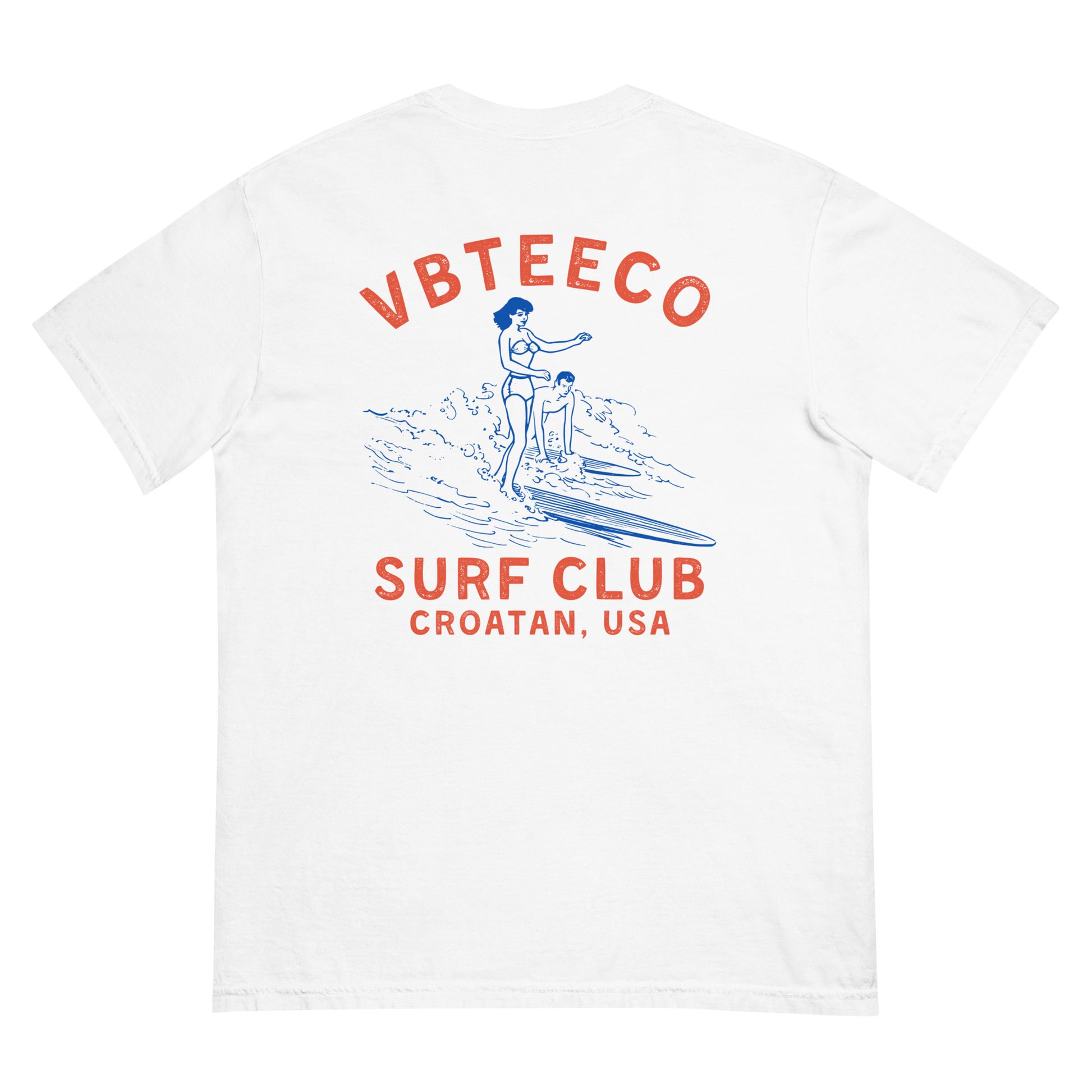 VBTeeCo | Beach Wear | Croatan Surf Club T-Shirt