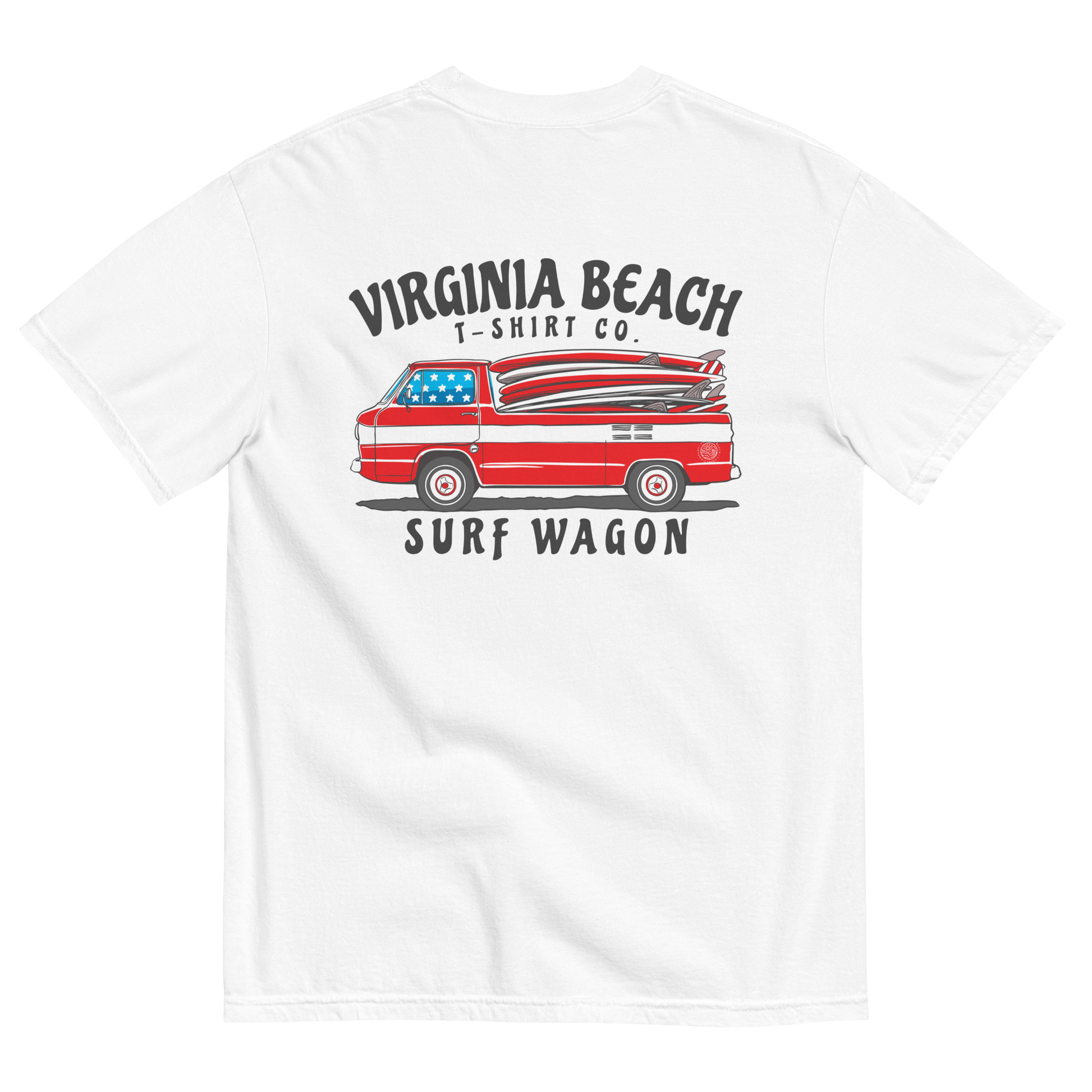 Surf Wagon T-Shirt in ##color-pattern##