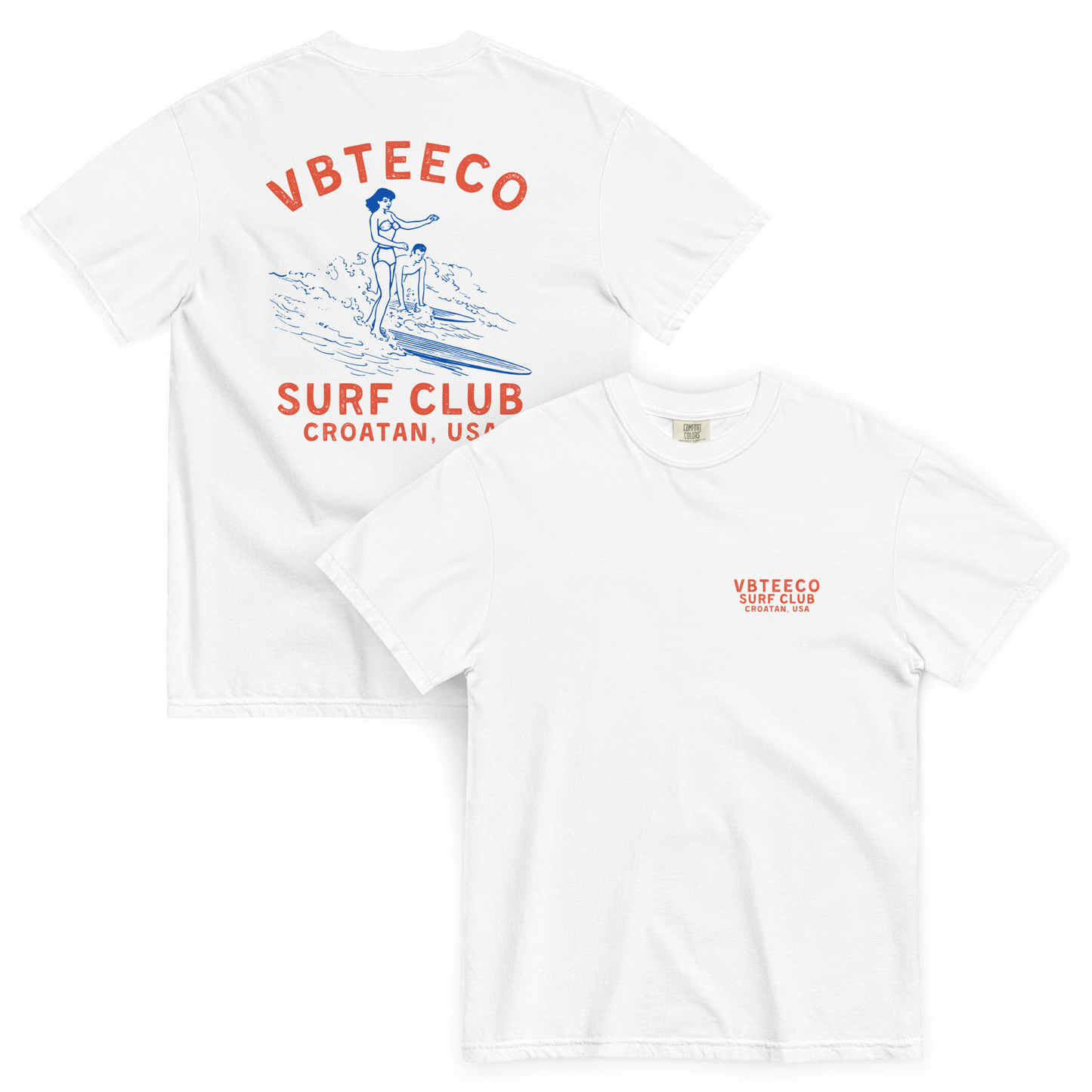 VBTeeCo | Beach Wear | Croatan Surf Club T-Shirt