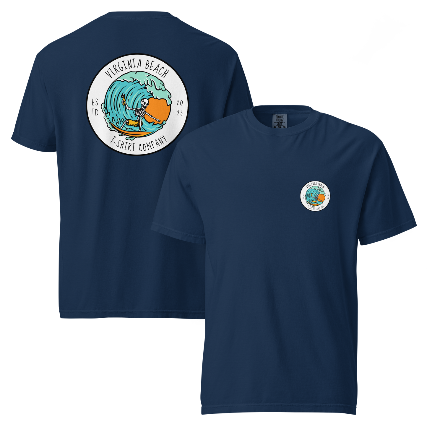 Surfing Bones T-Shirt in ##color-pattern##